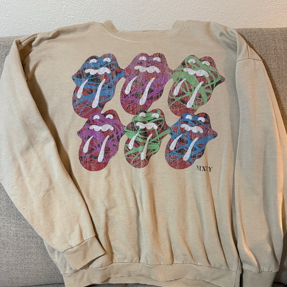 Buckle Women’s Rolling Stones sweatshirt - size large